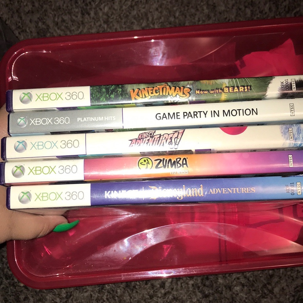 6 Xbox 360 Kinect games